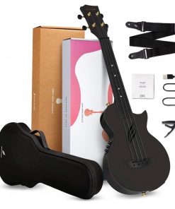 Enya Ukulele Nova U EQ AcousticPlus - Black