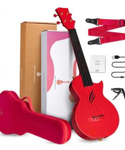 Enya Ukulele Nova U EQ AcousticPlus - Red